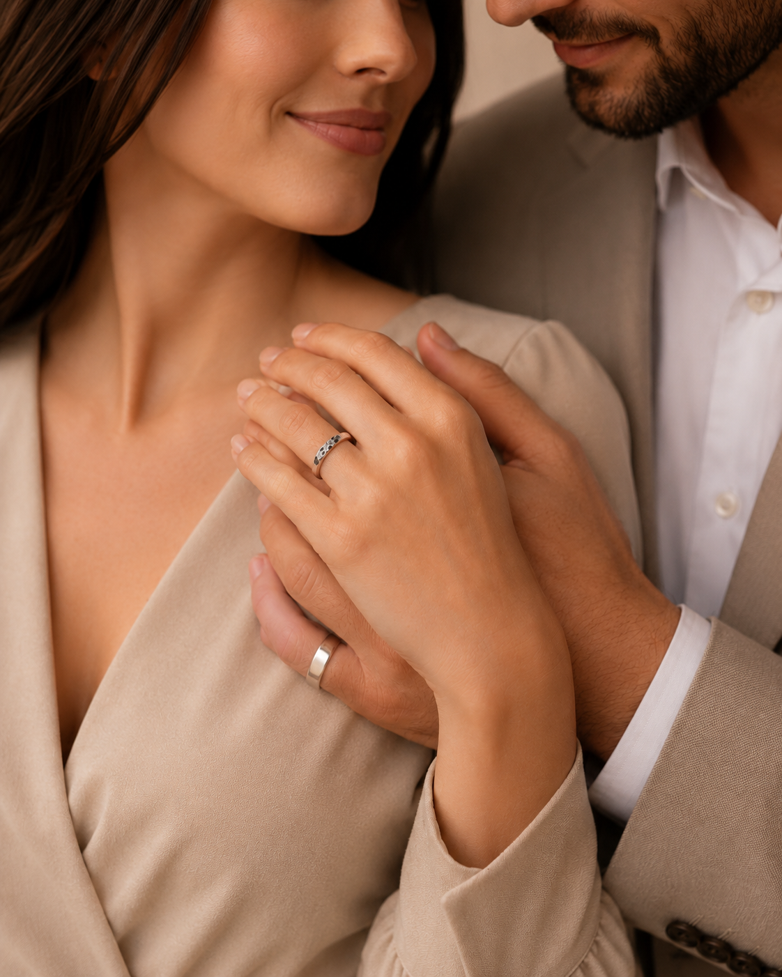 Forever Bond Couple Ring Set - Image 2