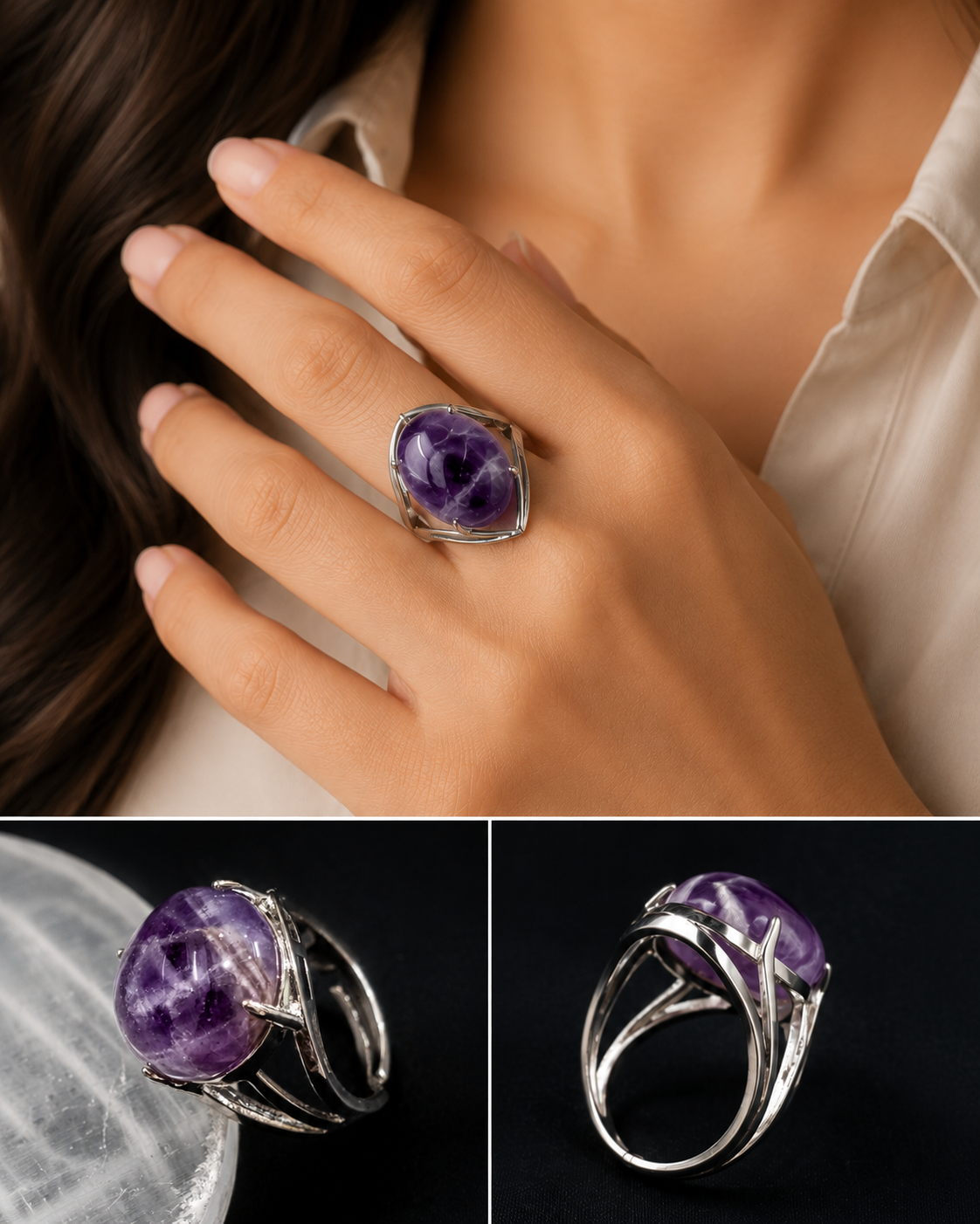 Mystic Amethyst Ring - Image 2