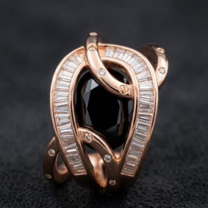 Black Stone Royal Ring