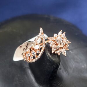 Aurora Bloom Open Ring