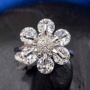 Celestia Bloom Statement Ring