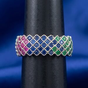 Prism Royale Multicolor Band Ring