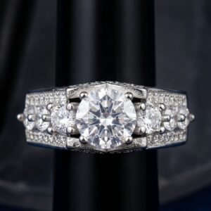 Radiant Classic Solitaire Ring