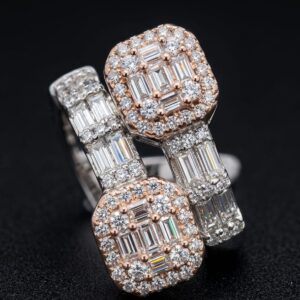 Rosé Baguette Luxe Ring
