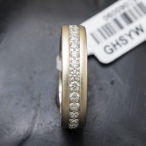 Gold Diamond Band Ring