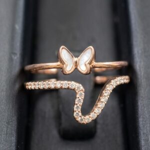 Butterfly Wave Ring