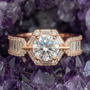 Solitaire Crystal Ring