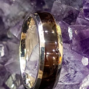 Heritage Wood Finish Band Ring