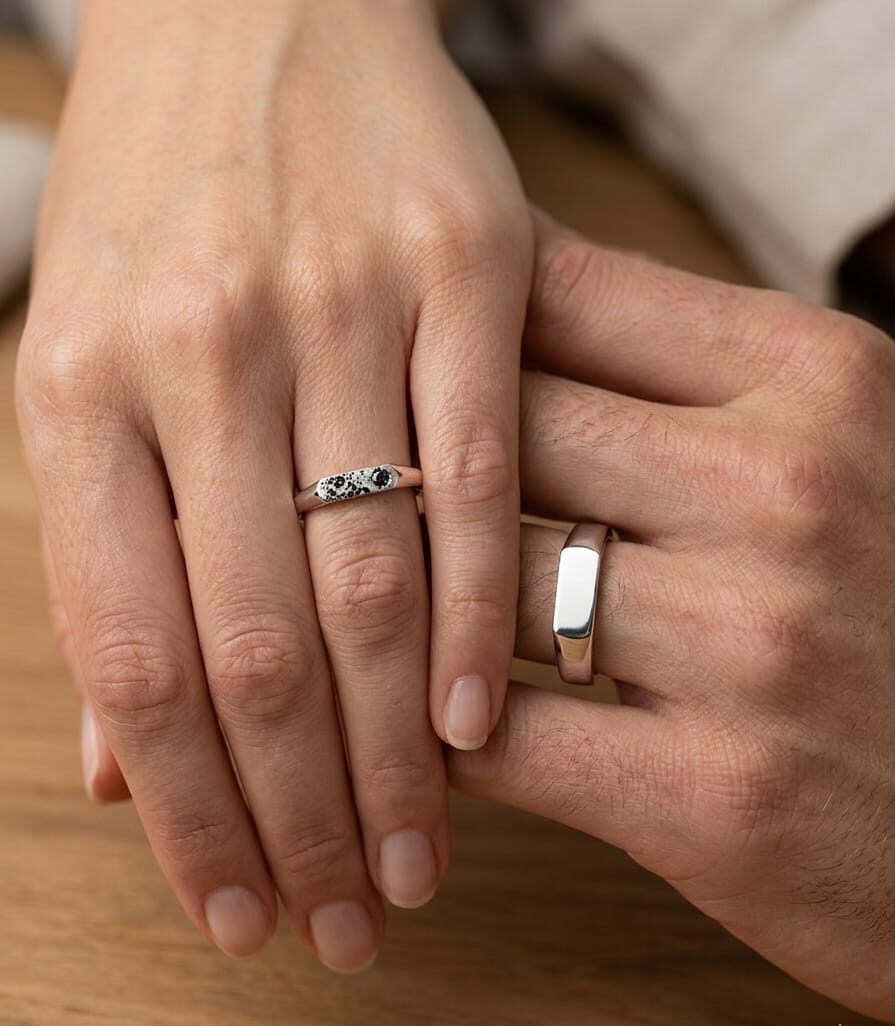 Forever Bond Couple Ring Set