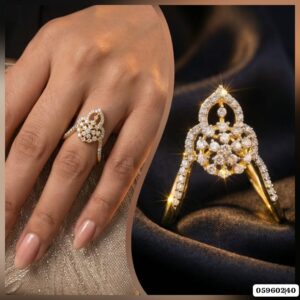 Royal CZ Statement Ring