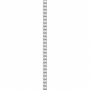 Classic Sterling Silver Cubic Zirconia Tennis Bracelet