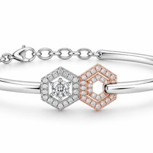 Dual Hexagon Designer Bracelet
