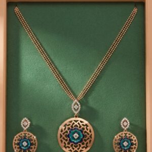Imperial Teal Blossom Mandala Set