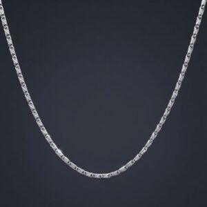 Textured Twist Link Chain