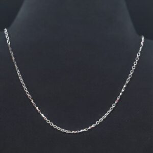 Wave Accent Link Chain