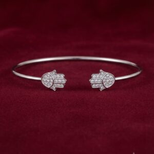 Hamsa Hand Diamond Bracelet