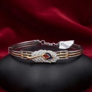 Peacock Feather Designer Bracelet
