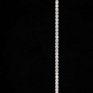 Classic Sterling Silver Cubic Zirconia Tennis Bracelet