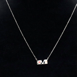 LOVE Bar Pendant Necklace