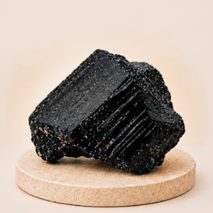 Raw Black Tourmaline Specimen