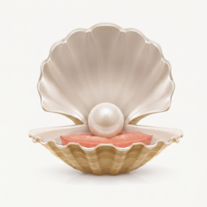 Luminous South Sea Moti Shell Display