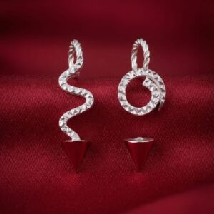 Silver Sheshnag Kundal and Divine Ornaments