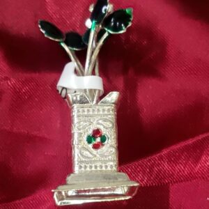 Silver Miniature Tulsi Plant Stand